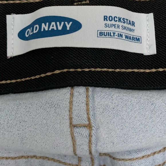 Old Navy Rockstar Jeans Super Skinny with Built in Warm Size 18 Plus - Picture 4 of 5